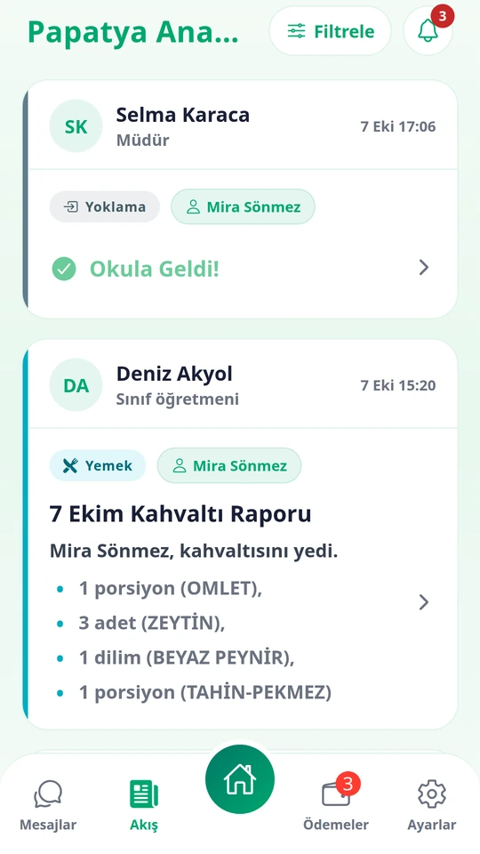 Veliler her an bilgilensin