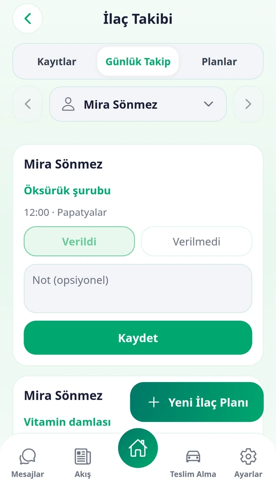 İlaç takibi güvende kalsın